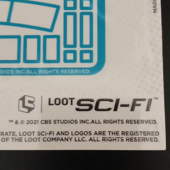 NIP Star Trek Sticker - Picture 3 of 6